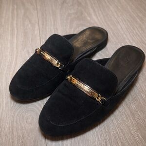 Michael Kors Black Mules